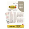 Limited Edition Decorative Hook Variety Pack, (4) Small (Supports 1 Lb), (2) Medium (Supports 3 Lb), Plastic, White, 6/Pack