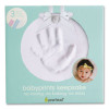 Babyprints Handprint Or Footprint Keepsake Ornament Kit, 100% Baby Safe Impression Material/Shaping Ring/Ribbon/Pin