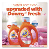Plus Boost Of Ultra Downy Laundry Detergent, He Compatible, April Fresh Scent, 73 Oz Bottle