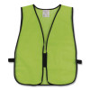 Hook And Loop Safety Vest, Polyester Mesh, One Size Fits Most, Lime
