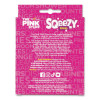 Sqeezy Dual Scrubber/Sponge, 4 x 5.3, 3.8" Thick, Pink, 12/Carton