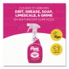 Miracle Bathroom Foam Cleaner, Fruity Scent, 25.4 Oz Trigger Spray Bottle, 4/Carton