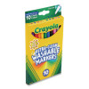 Ultra-Clean Washable Markers, Fine Bullet Tips, Assorted Colors, 10/Box, 24 Boxes/Carton