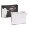Ready-Tab Reinforced Hanging File Folders, Letter Size, 1/3-Cut Tabs, White, 20/Box