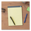 Achieve Notepad, Wide/Legal Rule, (50) Canary Yellow 8.5 x 11 Sheets, 6/Pack