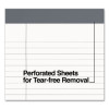 Notepads, Wide/Legal Rule, (50) White 8.5 x 11 Sheets, 6/Pack