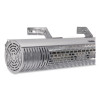 Infrared Patio Heater With Remote Control, 1,500 W. 30.75 x 5 x 5.38, Silver