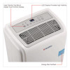 Portable Dehumidifier, 9.62 x 9.62 x 19.68, White