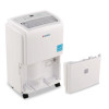 Portable Dehumidifier, 9.62 x 9.62 x 19.68, White