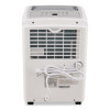 Portable Dehumidifier, 9.62 x 9.62 x 19.68, White
