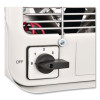 Portable Heater With Built-In Thermostat, 3785 W/5,000 W, 14.12 x 17.5 x 19.62, White