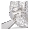 Washdown Wall Mount Fan, 30", 1 Speed, Silver