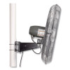 Oscillating Fan, Pole Or Column Mount, 30", 6,780 Cfm, 1/3 Hp