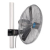 Oscillating Fan, Pole Or Column Mount, 30", 6,780 Cfm, 1/3 Hp