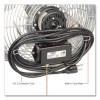 18" Industrial Workstation Fan, 4,600 Cfm, 1/3 Hp