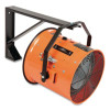 Electric Salamander Heater With Adjustable Thermostat, 240 V, 15,000 W, 23.03 x 34.75 x 24.68, Orange