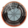 Electric Salamander Heater With Adjustable Thermostat, 240 V, 15,000 W, 23.03 x 34.75 x 24.68, Orange