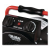 Portable Electric Space Heater, 1,500 W, 11.25 x 14.75 x 17.5, Black
