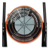 Portable Salamander Heater With Adjustable Thermostat, 480 V, 15,000 W, 21.59 x 28 x 38.5, Orange