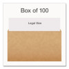 Kraft File Folders, Straight Tabs, Legal Size, 0.75" Expansion, Kraft, 100/Box
