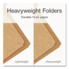 Kraft File Folders, Straight Tabs, Legal Size, 0.75" Expansion, Kraft, 100/Box