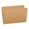 Kraft File Folders, Straight Tabs, Legal Size, 0.75" Expansion, Kraft, 100/Box