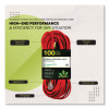 16 Awg Outdoor Extension Cord, 100 Ft, 10 A, Orange