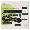 6 Outlet Surge Protector, 6 Ft Cord, 250 J, Black