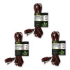 Household Extension Cord, 15 Ft, 13 A, Brown, 3/Pack