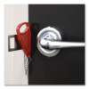 Hotel Door Lock, Red/Silver