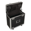 Locking Mobile Rolling Business Case, Fits Devices Up To 16", Aluminum/Chrome/Fiberboard, 10 x 16 x 15, Black