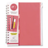 Zip-It Ideal Notebook, 1-Subject, Medium/College Rule, Randomly Assorted Cover Colors, (120) 8.5 x 6.8 Sheets
