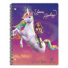 Licensed Spiral Notebook, Randomly Assorted Unicorn Academy Cover Designs, Medium/College Rule, (80) 10.5 x 8 Sheets