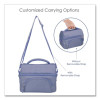 Deluxe Insulated Lunch Bag, 8" x 10" x 7.5", Slate Blue