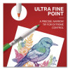 Ultra Fine Tip Permanent Marker, Ultra-Fine Tip, Assorted Colors, 8/Pack