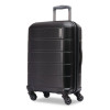 Stratum 2.0 Hardside Spinner Suitcase, 15 x 9.5 x 22, Jet Black