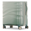 Cascade Hardside Spinner Suitcase, 15 x 9.5 x 22, Sage Green