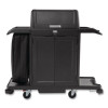 Locking Door Kit, For Rubbermaid Commercial 2202581/2202527/2202585, Resin, Black