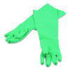 Nitrile Dishwashing Gloves, 21" Long, Large, Green, Pair