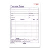 Multipart Purchase Order Pad, Three Part Carbonless, 5.56 x 8.44, 50 Forms Total