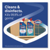 Disinfecting Toilet Bowl Cleaner With Bleach, Rain Clean Scent, 24 Oz Bottle, 2/Pack, 6 Packs/Carton