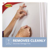 Large Clear Hooks, Plastic, Supports 4 Lb