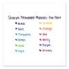 Fine Tip Permanent Marker, Fine Bullet Tip, Assorted Colors, 144/Carton