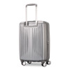 Opto 3 Hardside Spinner Suitcase, 13.58 x 9.25 x 19.29, Silver