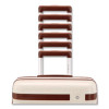 Virtuosa Hardside Spinner Suitcase, 10 x 14.5 x 20.5, Off White