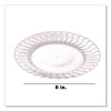 Flairware Flared Dessert Plate, 6" Dia, Clear, 180/Carton