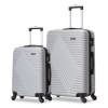 Voyage Vertice Abs 2-Piece Luggage Set, Silver