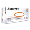 V200 Series Powder-Free Vinyl Exam Gloves, Small, 4 Mil Thick, 9" Long, Clear, 100/Box, 10 Boxes/Carton