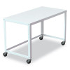 Rta Mobile Desk, 47.45 x 23.88 x 29.6, White