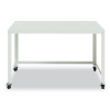 Rta Mobile Desk, 47.45 x 23.88 x 29.6, White